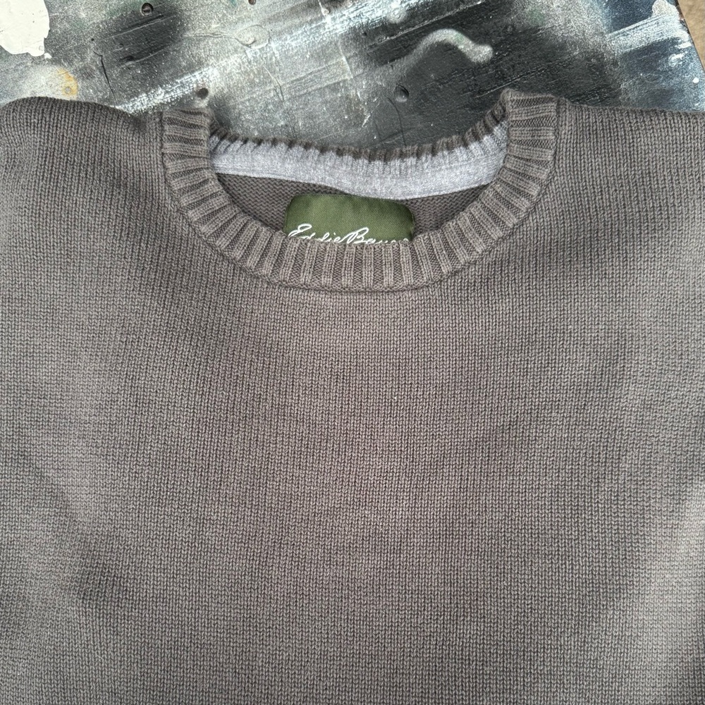 Eddie Bauer Charcoal Crewneck Sweater